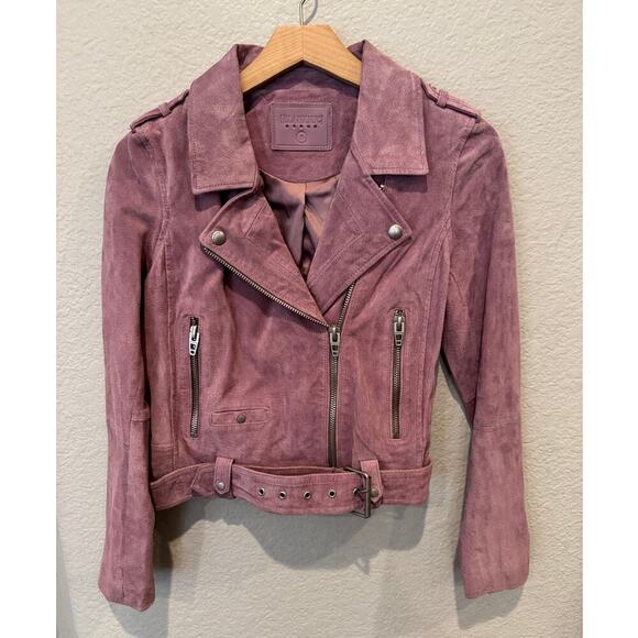 BLANKNYC Suede Moto Jacket Size Small - Picture 9 of 9